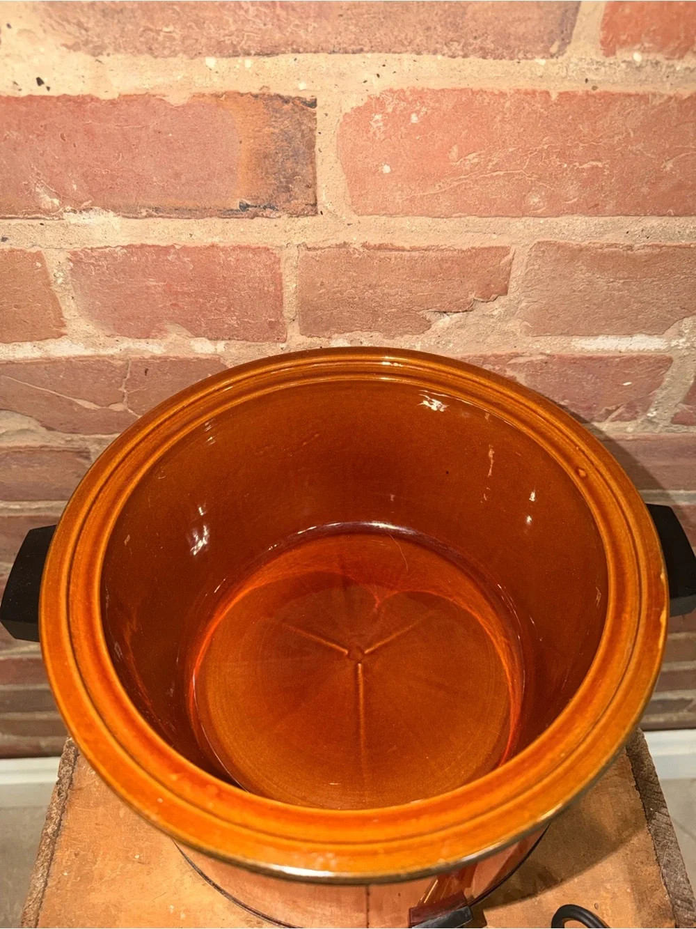 Crock-Pot Red Slow Cooker Vintage Spice Design 70s Kitchenware Rival